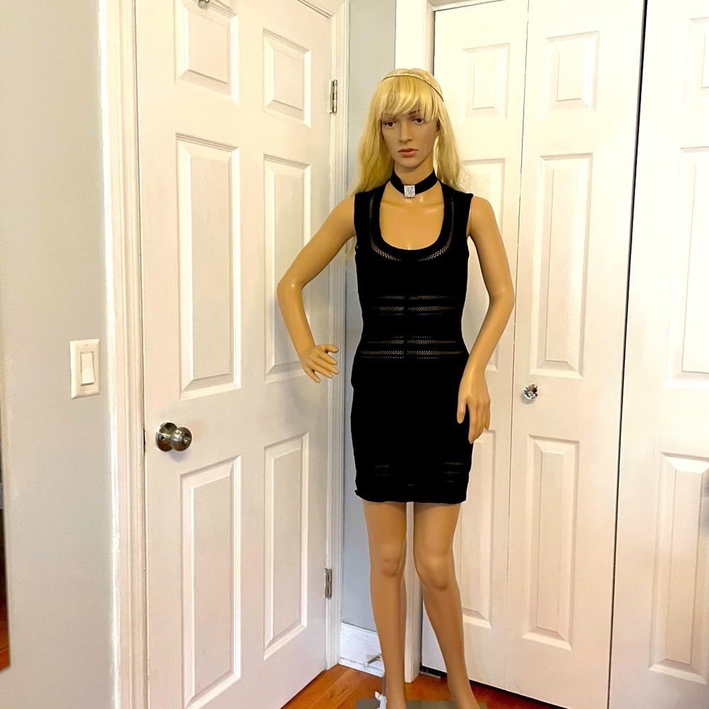 Sexy Bebe little black dress